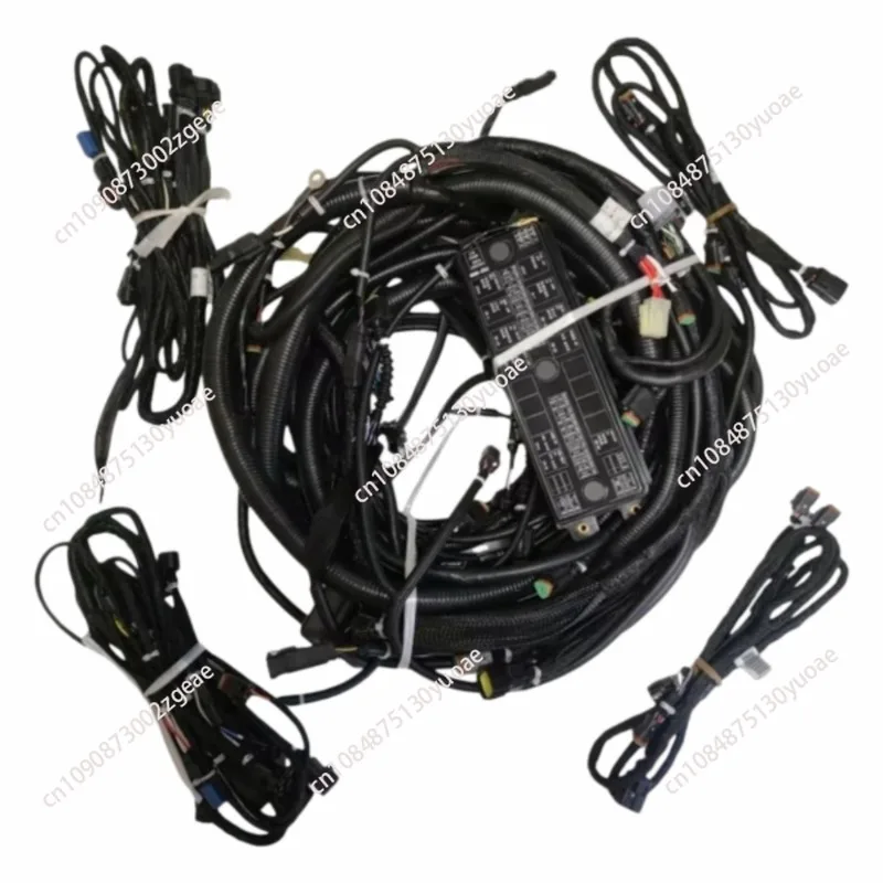 Machinery Engine Parts Wholesale Construction Machinery Parts Wire Harness 21Q6-18100 Excavator  Spare Main Wiring Harness