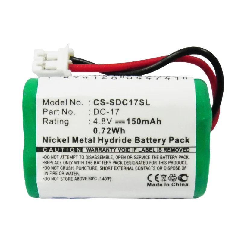 Cameron Sino 150mAh Battery for Dogtra FieldTrainer SD-400, transmitters SD-400S, for KINETIC MH120AAAL4GC, For SportDOG SD-350