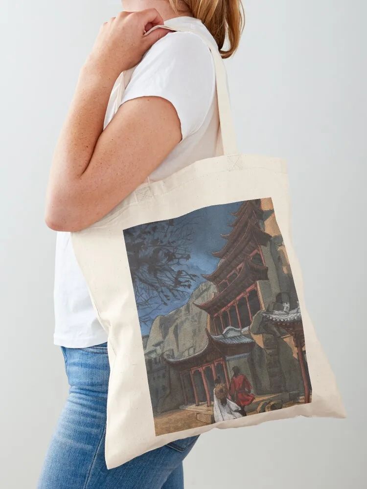 

Banyue Kingdom Tote Bag Portable shopping bag tote bags aesthetic free delivery bags Canvas stote bag