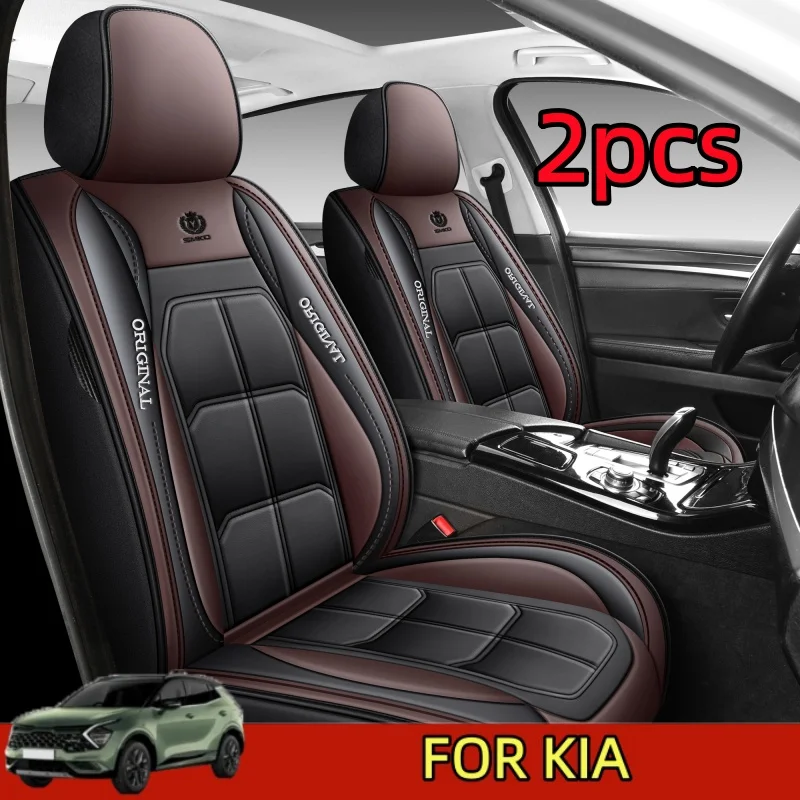 

FOR GMC Canyon Car seat covers front single-seat PU leather, soft and comfortable, waterproof and wear-resistant