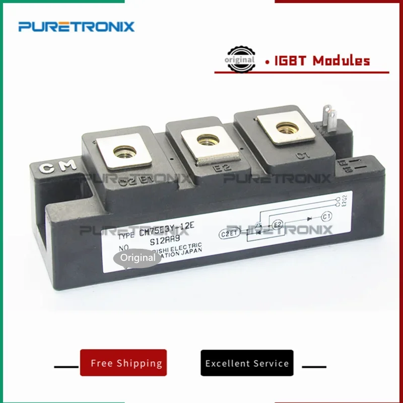 CM75E3Y-12H CM75E3Y-12E CM150E3Y-12E CM100E3Y-12E CM50E3Y-12G Nouveau Original Module D'alimentation