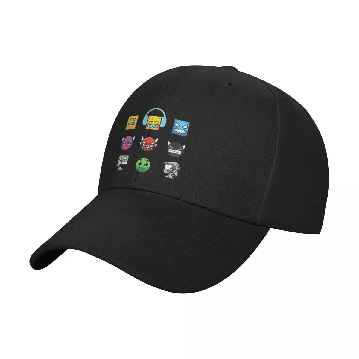 New Geometry Dash Baseball Cap Unique hats tactical cap Golf Cap Ladies Men's