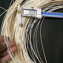 Materiale di tessitura del bastone della canna del nucleo del Rattan reale indonesiano per la decorazione della tavola del cestino della sedia della mobilia domestica 1mm 1.2mm 2mm 3mm