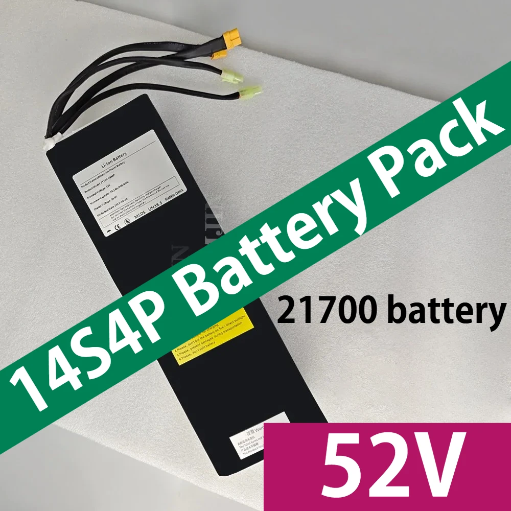 

14S4P Battery Pack Dual Port Fast Charging Suitable For Dual Drive Electric Scooters AIMJIN 52V 19.2Ah 21700 Li-ion