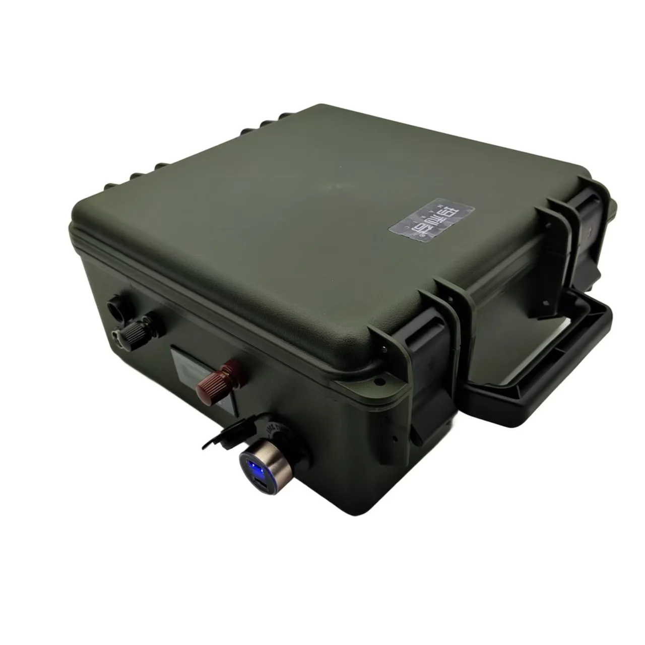24V 100AH Lithium Ion Battery Rechargeable 100A BMS Deep Cycle 330x220x173mm for Marine Trolling Motor Boat Lipo