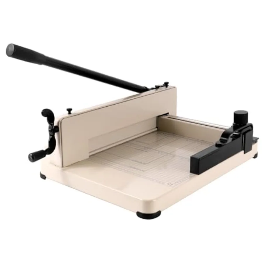 

Heavy Duty Paper Cutter 400 Sheets Ccity Paper Trimmer for A4 Guillotine Paper Cutter for School and Office Supplies Paper Cutt