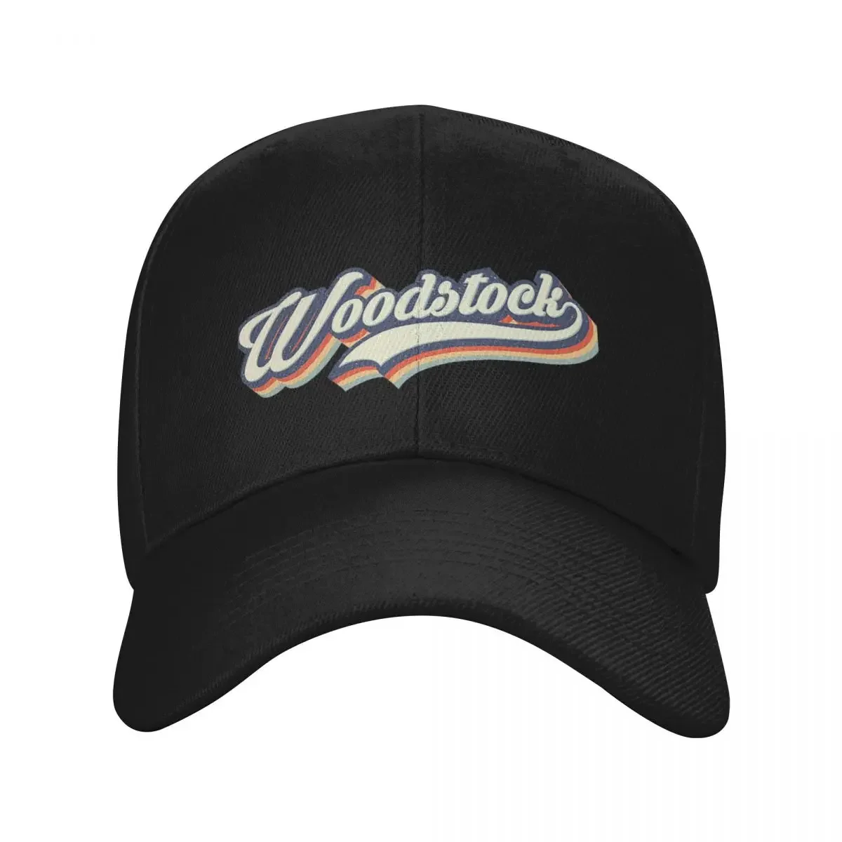 

Woodstock T-ShirtI Love Woodstock City USA Retro Vintage Baseball Cap Hood Christmas Hat Mens Women's