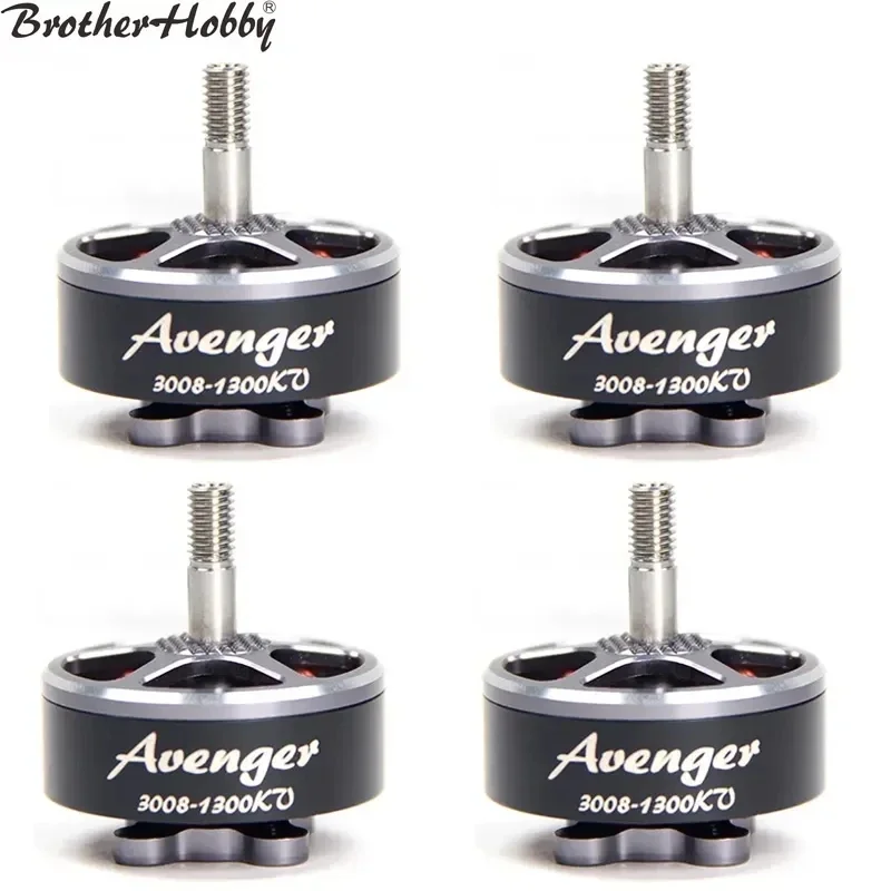 

Brotherhobby Avenger 3008 1150KV 1300KV 1500KV 6S Brushless Motor Compatible 7-8 inch Propeller FPV Racing Motor Brushless