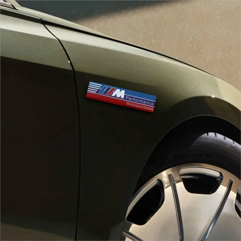 1Pcs 3D Metal Stickers Car Body Trunk Decal Auto Accessories For BMW M Performance Motorsport M3 M5 E39 E60 E46