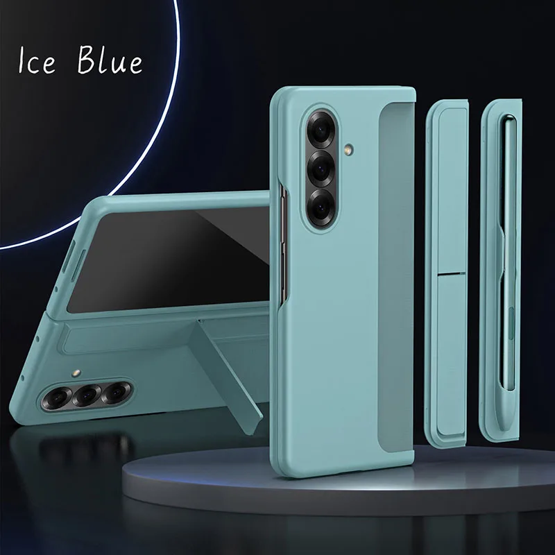 

Case For Smsung Galaxy Z Fold8 Ultra Z Fold 7 6 5 4 3 W26 Bracket Pen Slot Shockproof Mobile Phone Case Cover