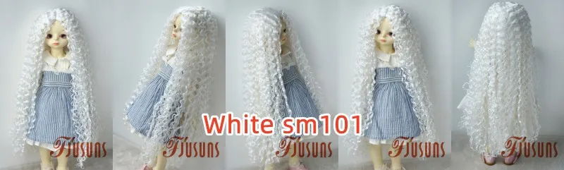JD220 1/6 1/4 1/3 1/12 Blythes Extremely Long Curly Fashion Synthetic Mohair BJD Wig YOSD MSD SD Doll Accessories
