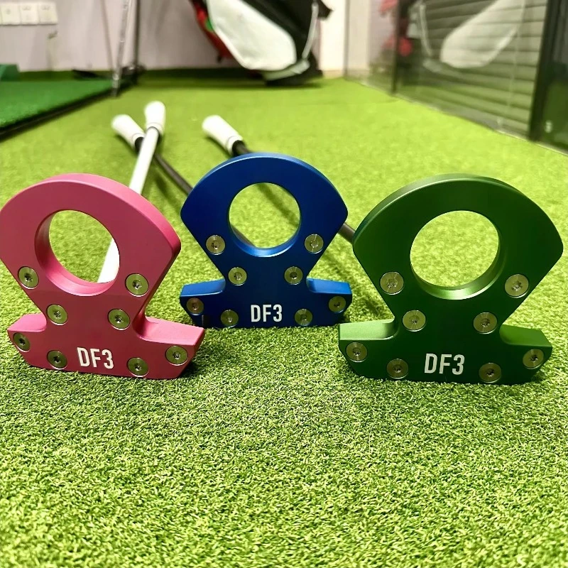 

Aluminum Alloy Shaft DF3 Golf Putter Zero Torque Putter 33 34 35 White Press Pistol 2 Degree Girp with Head Cover