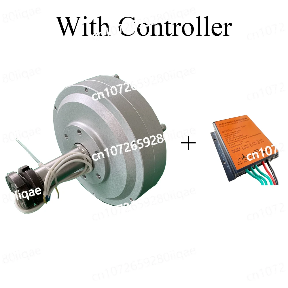 

China Factory Low Speed 500W/1000W 12V 24V 48V Gearless Permanent Magnet Generator Use for Wind Turbine