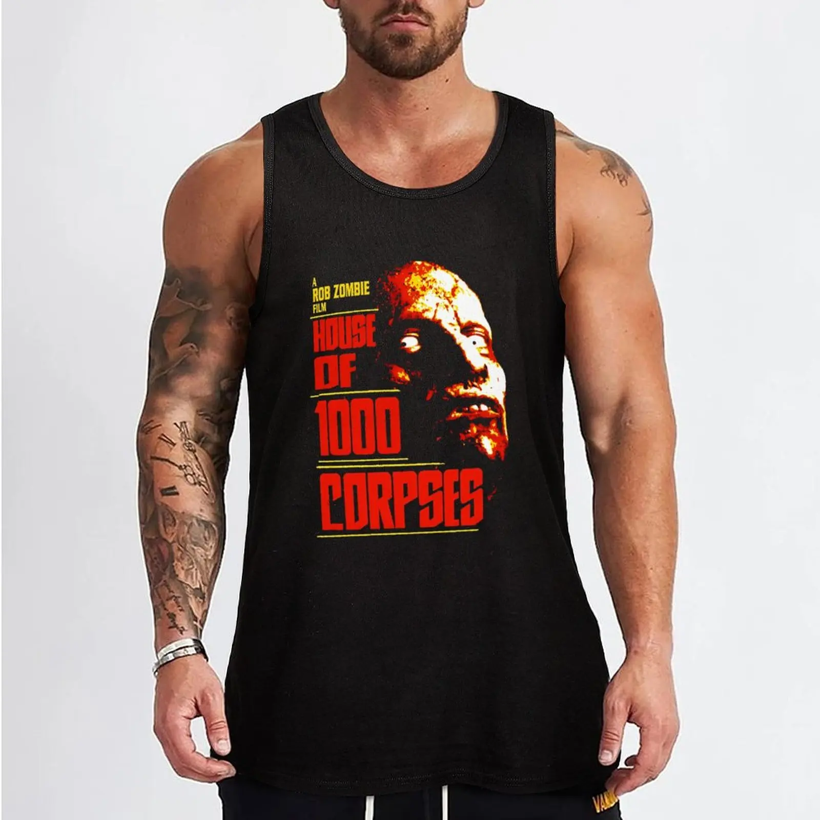 House of 1000 Corpses 2002 Vintage Tank Top Muscle fit men clothing