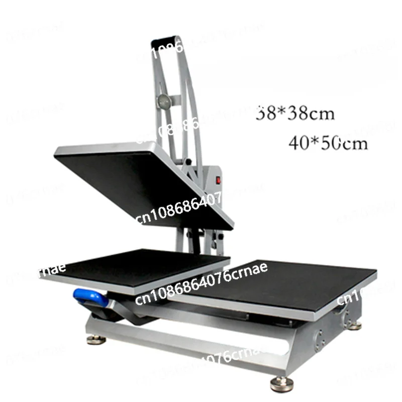 عالية الجودة طاولات مزدوجة آلة الصحافة الحرارة الطباعة معدات نقل الحرارة آلة طباعة تي شيرت 110 فولت/220 فولت
