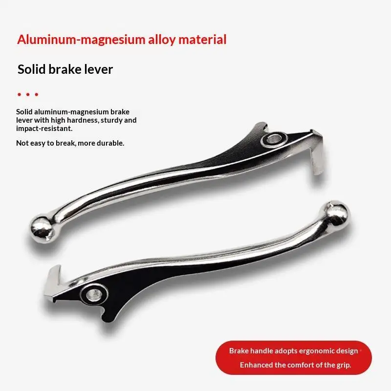 High Durability Aluminum Alloy Motorcycle Right Disc Brake Lever Smooth Operation for Off-Road Motorbike Upgrade