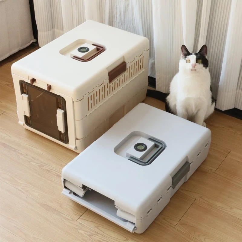 

Pet folding air case, cat going out portable car cat bag