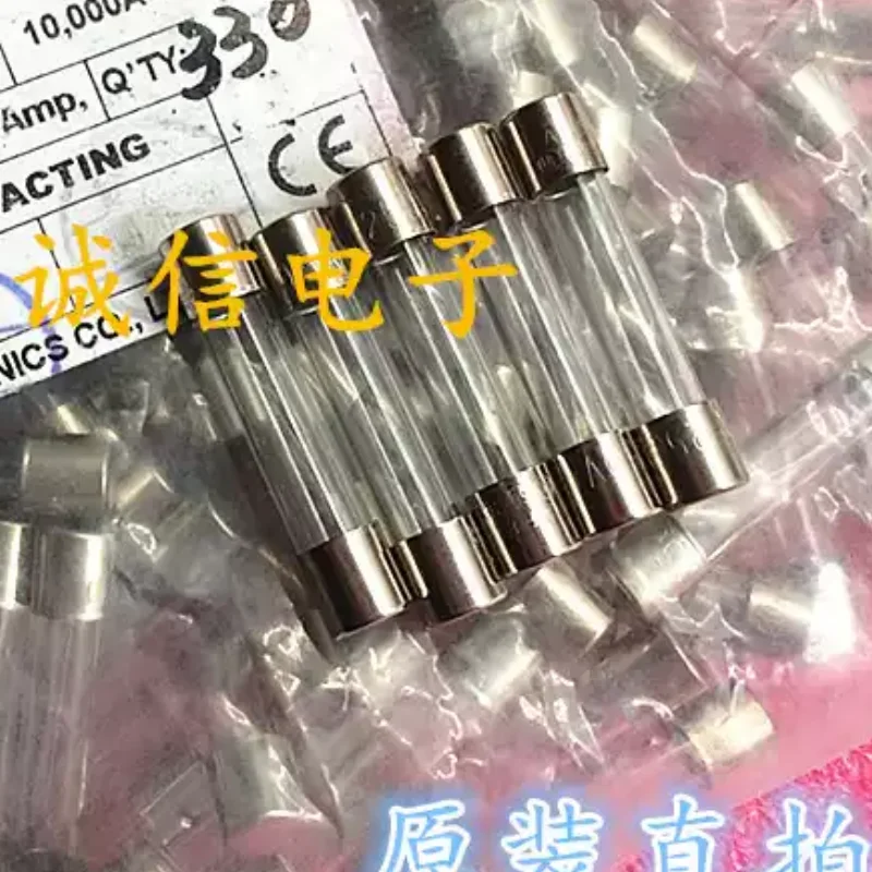 5-100PCS brand new imported 6 * 32 F0.5A250V glass fuse tube 500ma fast melting straight shot