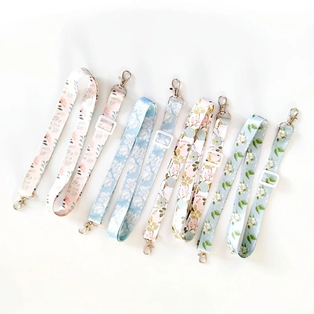 

Floral Leaf Pattern Mobile Phone Rope, Small Fresh Lanyard, Camera, Document Bag, Accessories