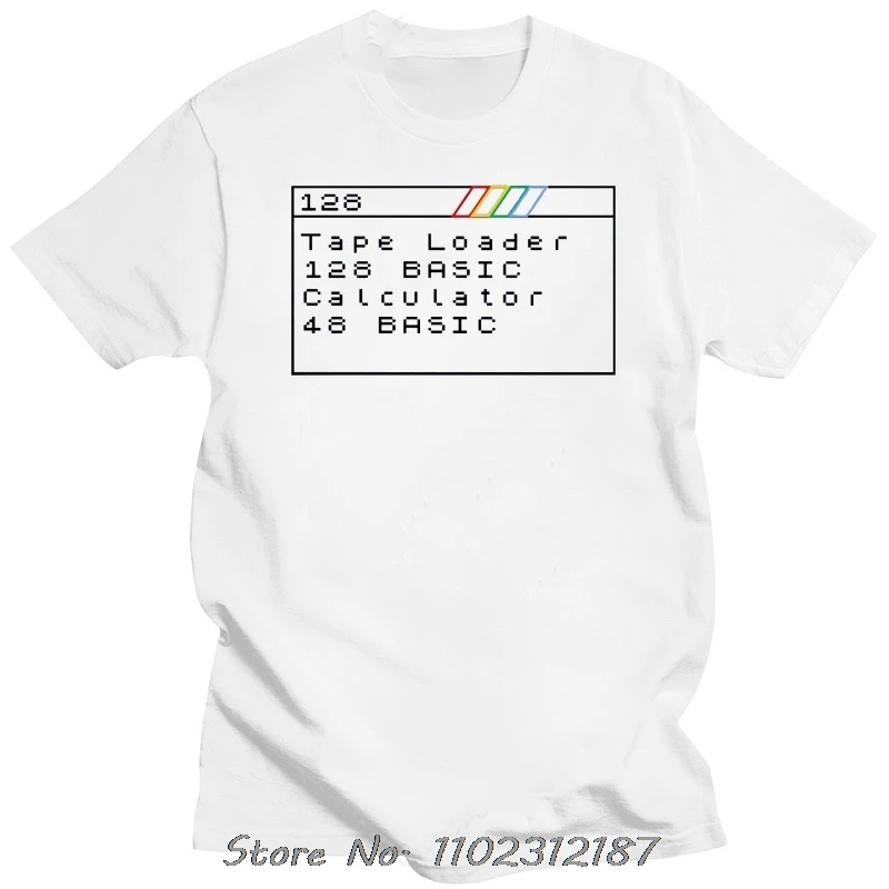 Funny Printed T Shirt Zx Spectrum 80S Computer Retro Geek Birthday