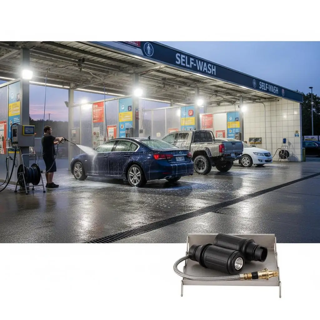 

Регулируемый угол насадки для мойки высокого давления с быстроразъемным подключением 1/4 дюйма