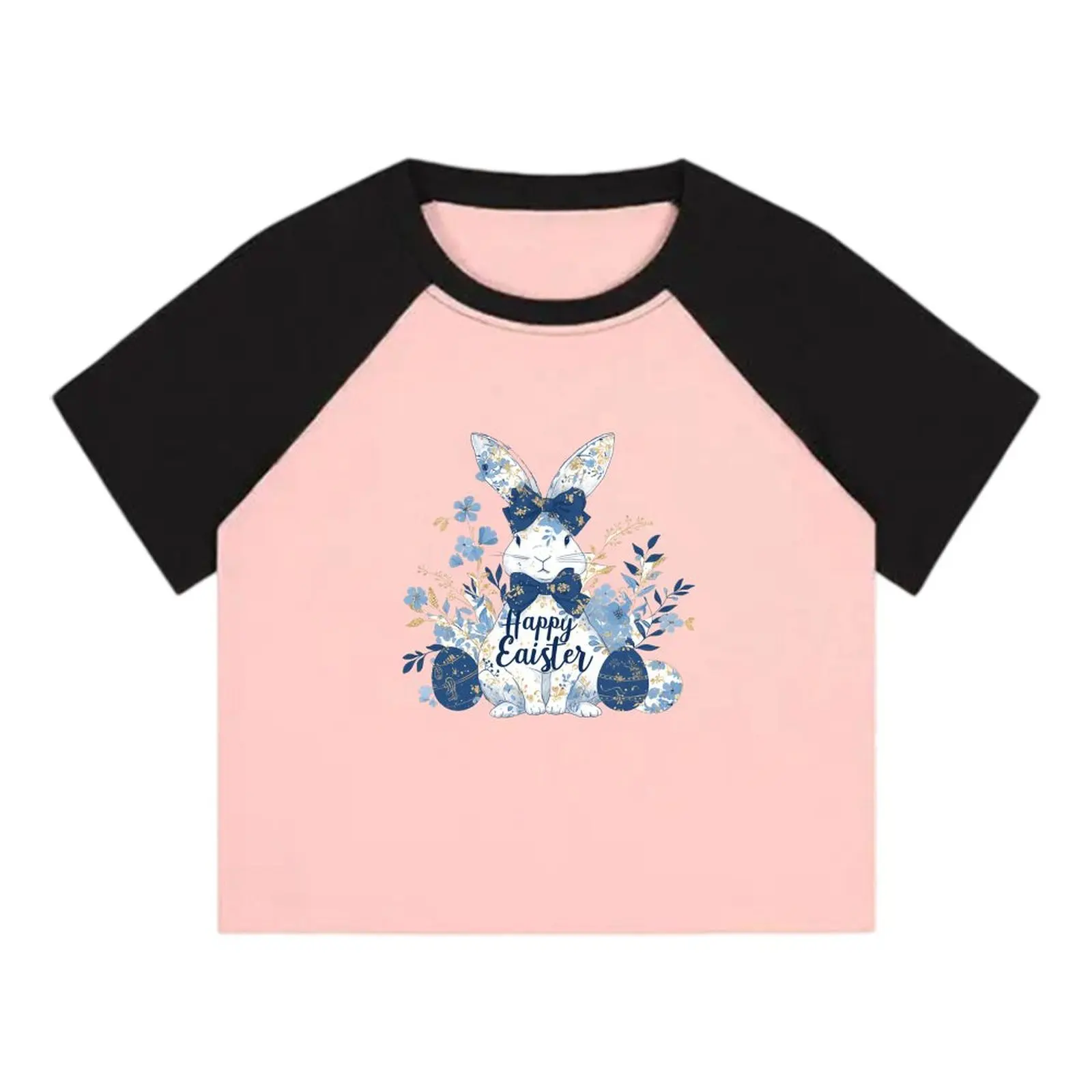 

Summer Women's T Shirt Print Casual Short Sleeve T-Shirts Fashion Streetwear Crew Neck Pullover Female Slim Tops Tees Clothing