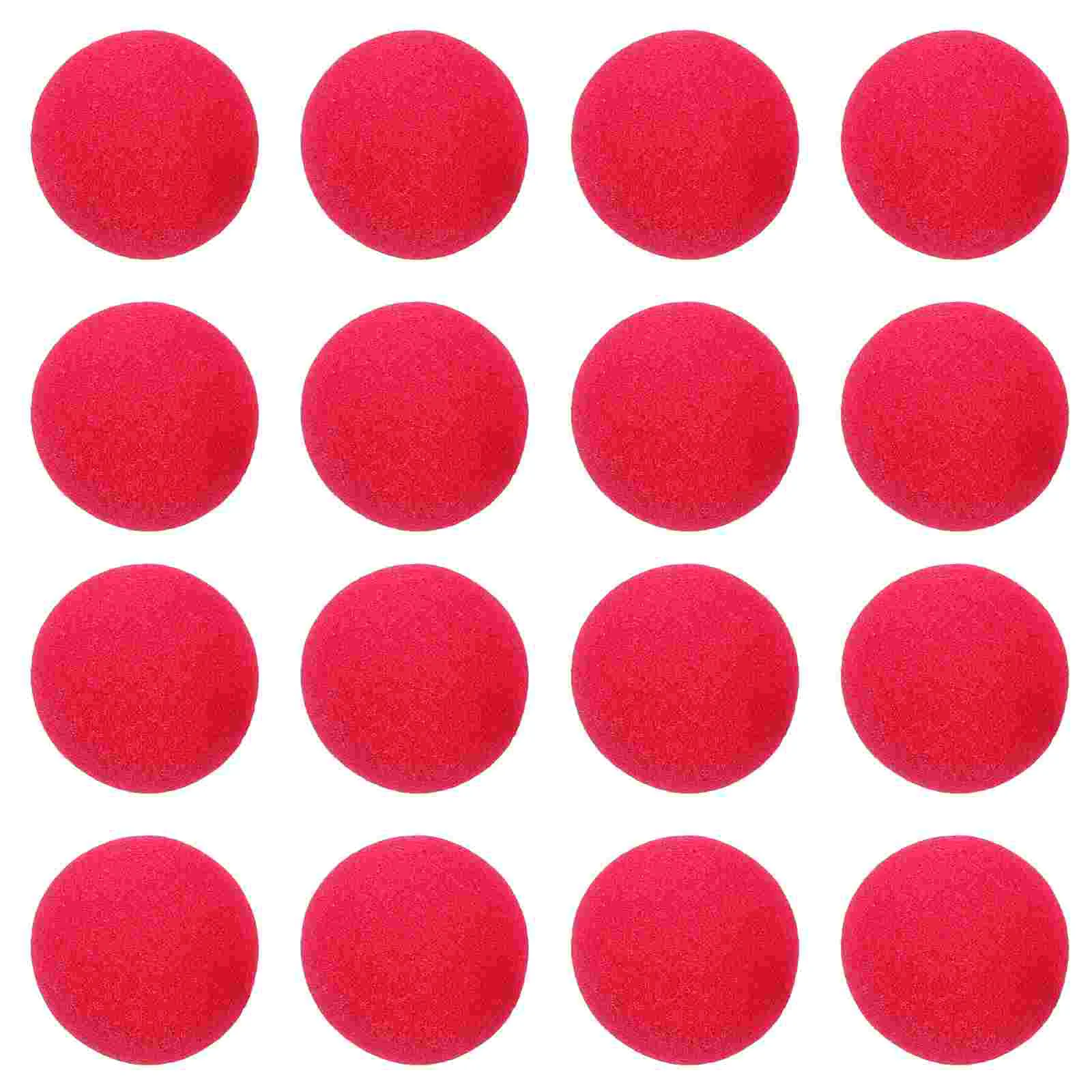 

Clown Nose Ball Cosplay Party Prop Circus Decor Red for Masquerade Accessories Professional Xmas Accessory Sponge