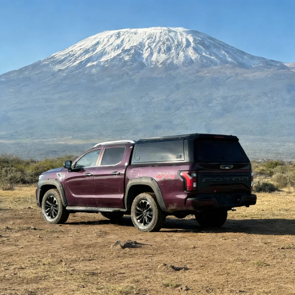 

In Stock Aluminum Alloy Hardtop Truck Canopy for Foton Tunland 5.0FT Pickup Truck Canopy