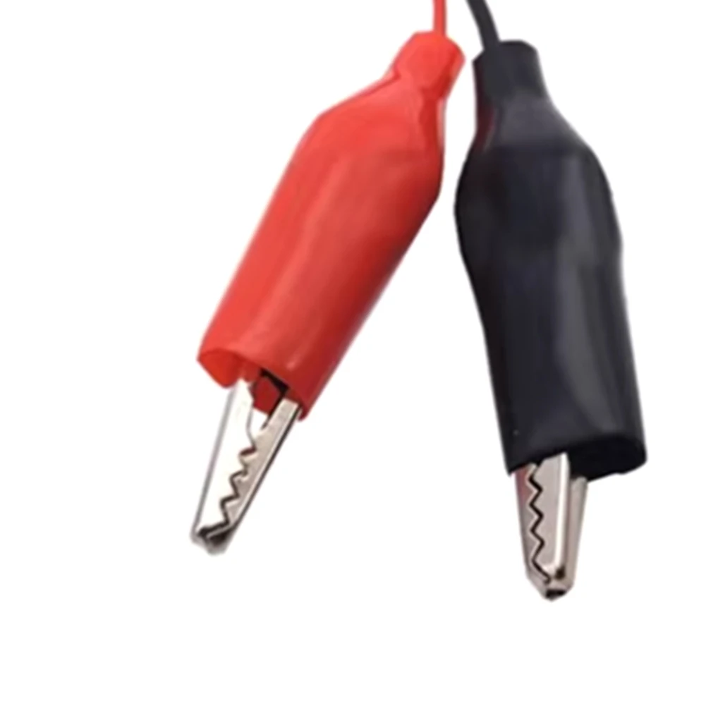 A64I SMA Male to Dual Alligator Clip Test Cable RG316 Coaxial Flexible Use for Testing Length 30cm