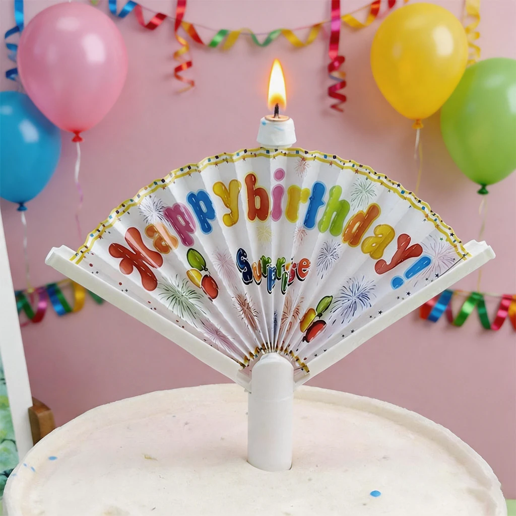 Candle Surprise - 1 STKS Verrassing Fan Kaars Verjaardagstaart