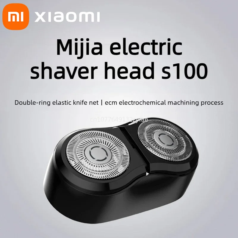 Xiaomi Shaver S100 Shaver Head Replacement S100 Electric Razor Head IPX7 Waterproof Shaving Machine Beard Trimmer Blade Original