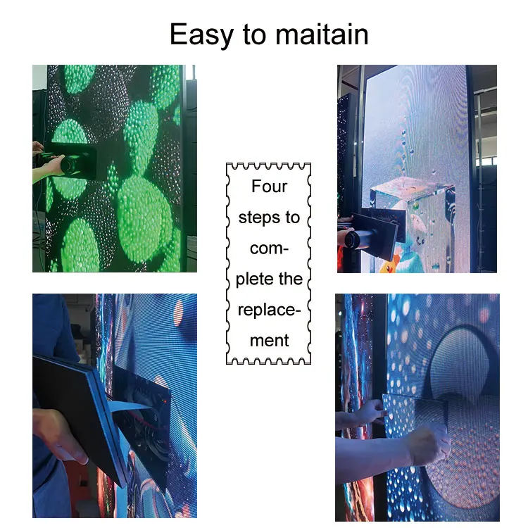 وصول جديد P2.5 شاشة عرض LED ذكية محمولة ملصق محمول قائم على الأرض بسعر مناسب #3