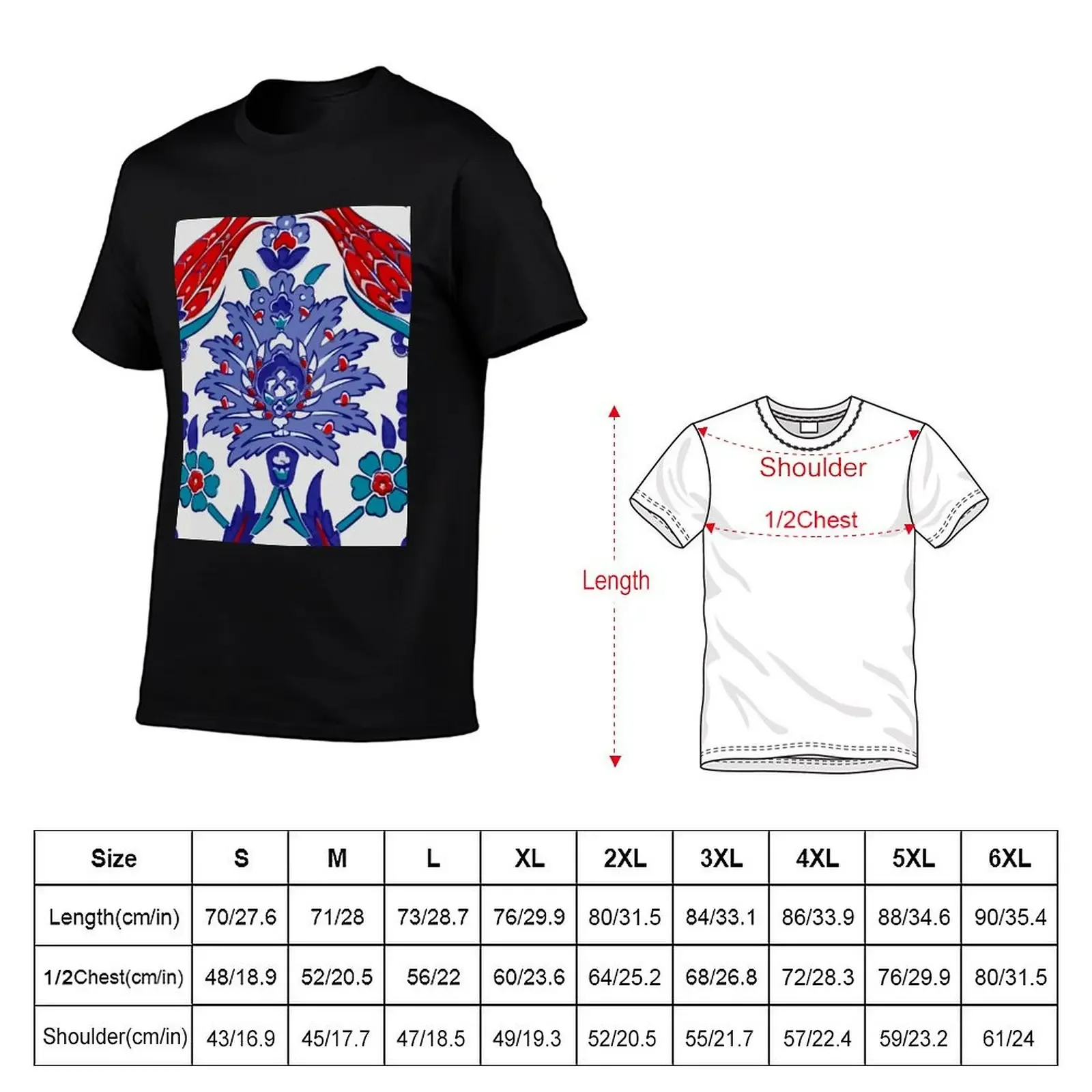 Persian Rug Design 02 T-Shirt hippie clothes oversize t-shirts man Louboutins mens t shirt graphic