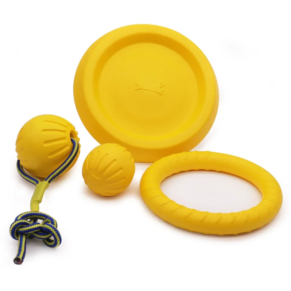 Pet toys don't bite Interactive Frisbee Dog toy Boredom relief Pet ball Puppy supplies Dog bite ring