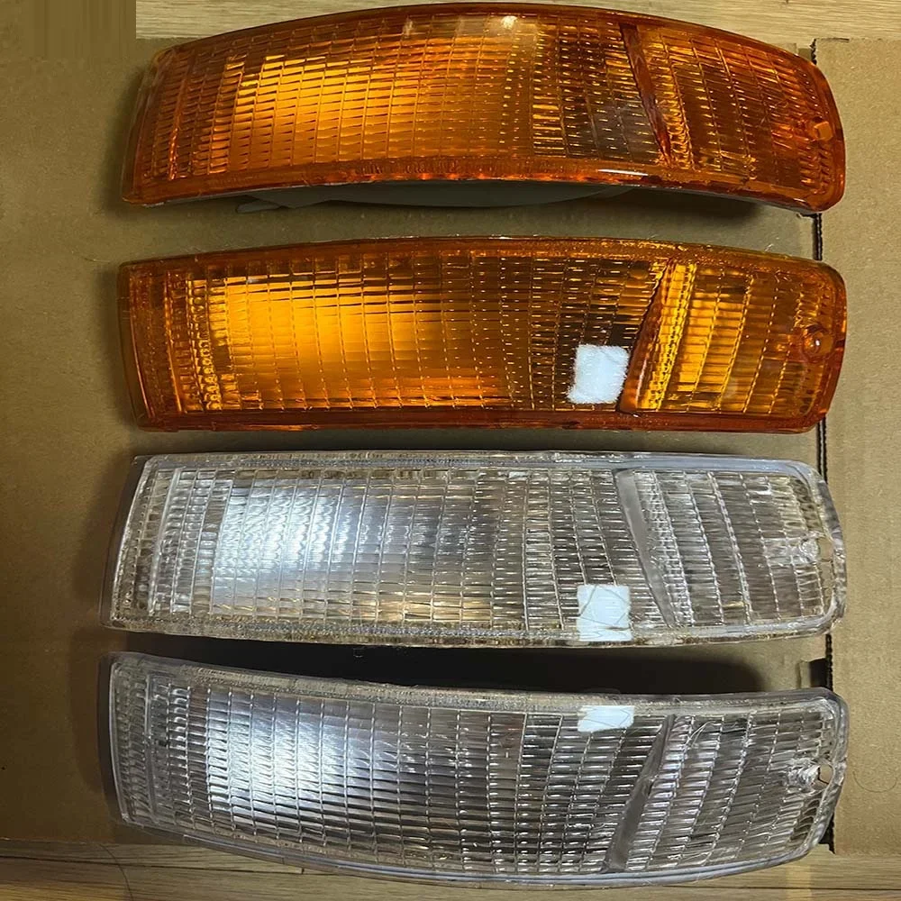 

1 Pair 2X Front Bumper Turn Signal Light Lamp for Audi B4 90 1991 1992 1993 1994