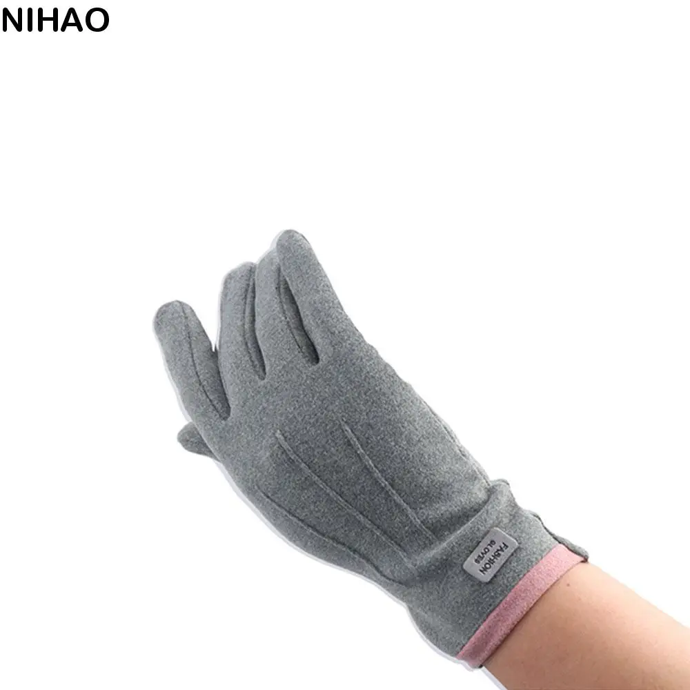

Ladies Windproof German Velvet Cold Protection Touchscreen Cycling Gloves Women Gloves Warmer Mittens Touch Screen Gloves