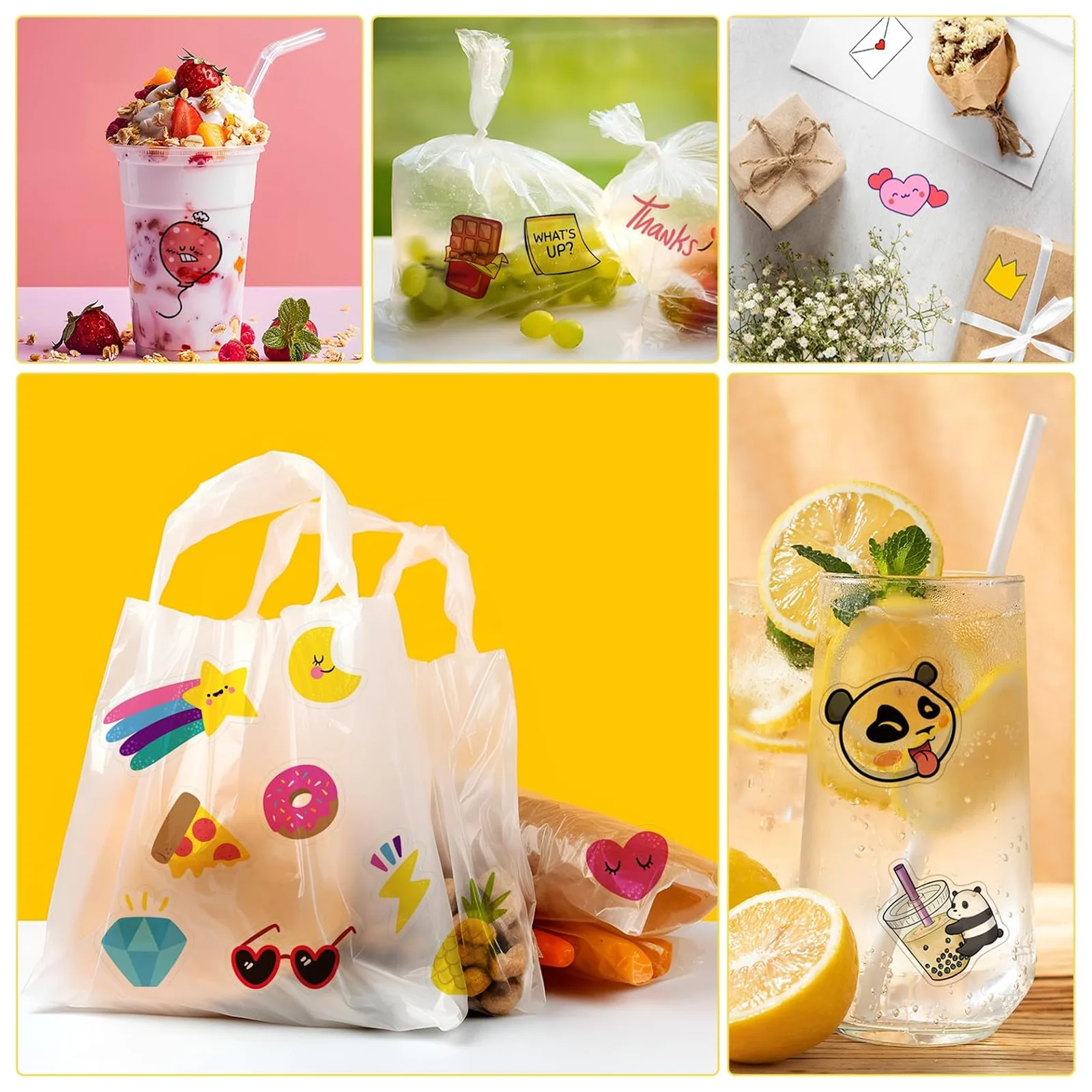 10-50 Sheets A4 Clear Vinyl Sticker Paper Non-Waterproof Self-Adhesive for Inkjet Printer Office & Home Label Paper(8.3×11.7")