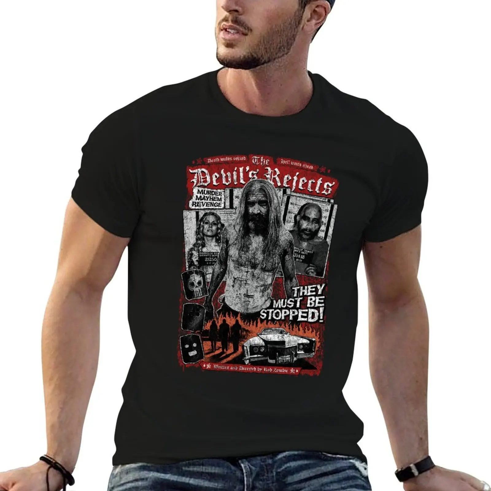 

My Favorite People The Devil Rejects Animals Gifts For Birthday T-Shirt cotton t shirts man 100% essential t shirt T-Shirt