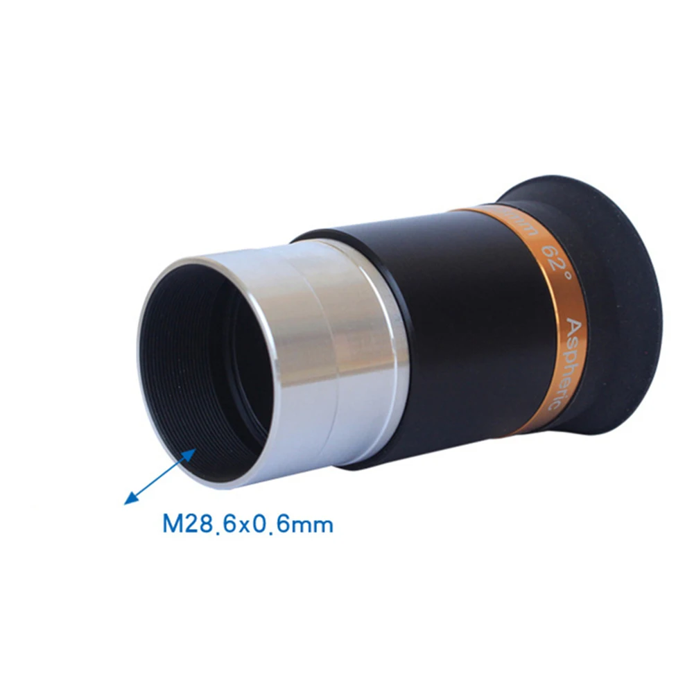 ABGN 3PCS/SET 1.25 Inches 62 Degrees 4mm 10mm 23mm Astronomical Telescope Aspheric Wide-Angle Eyepiece Combination Set