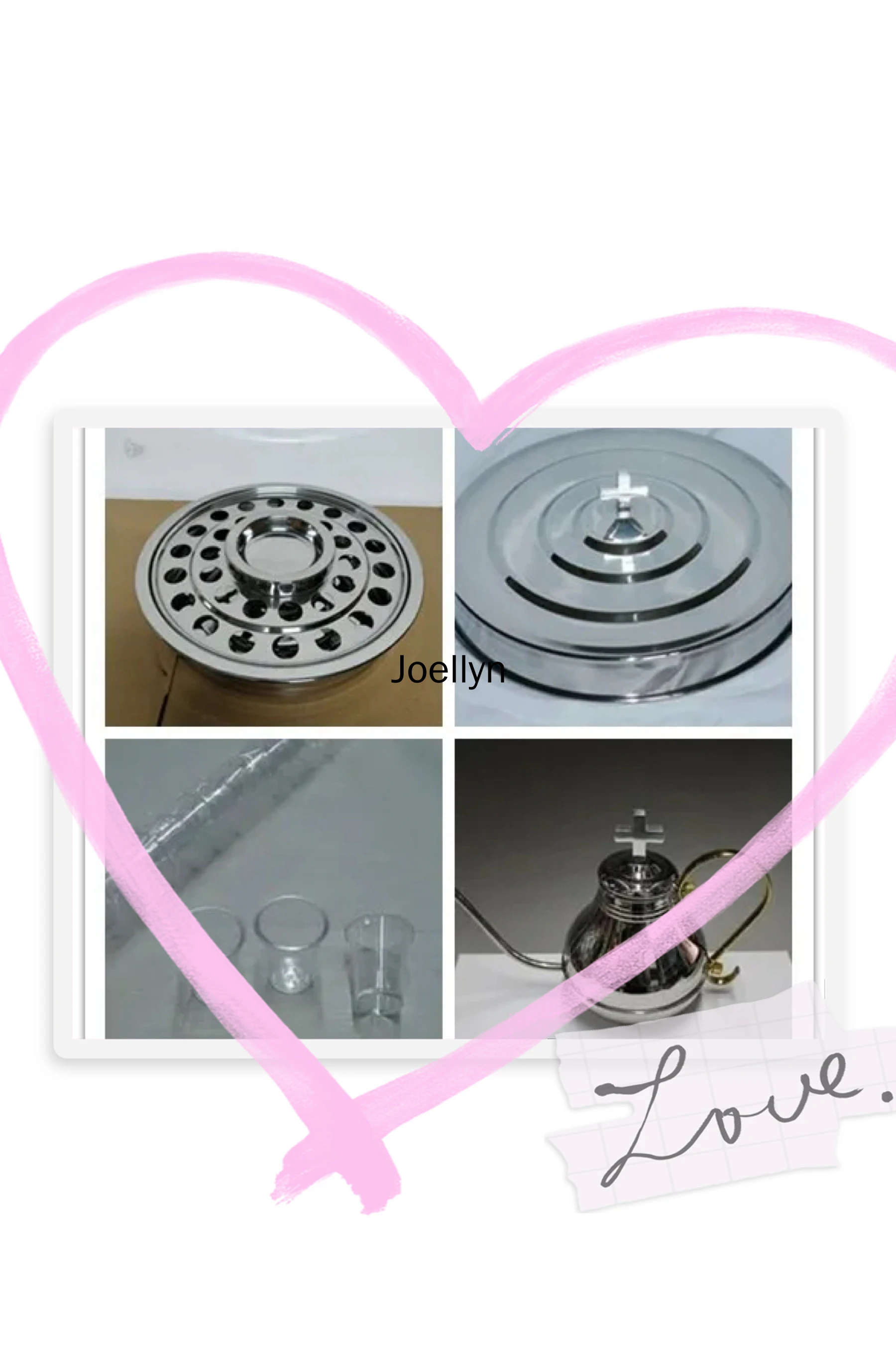 

Communion tray base 32 holes with removeable mini bread plate