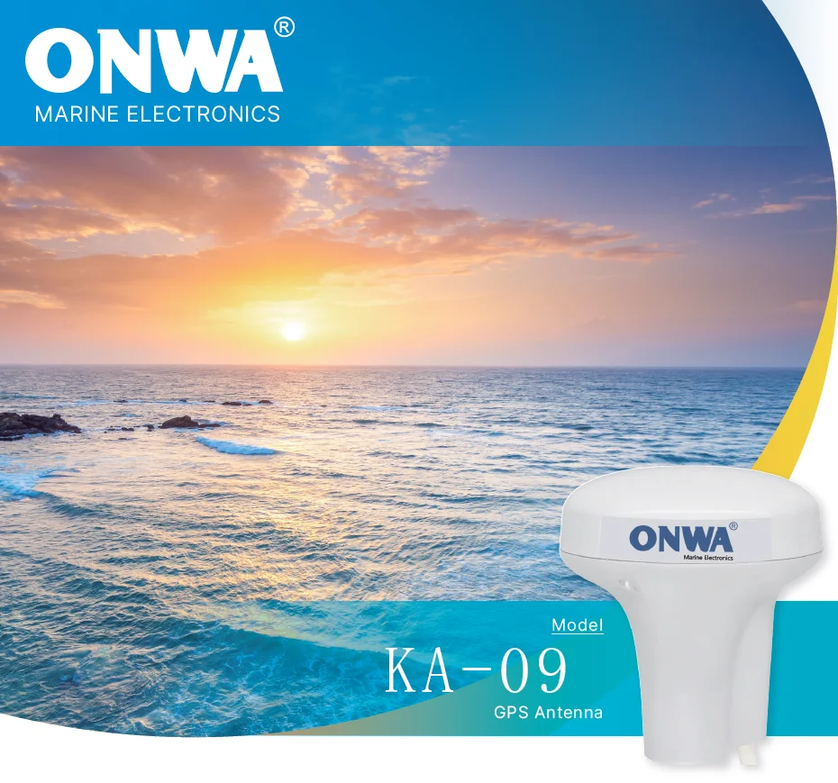 KA-09 Marine GPS Antenna KA-09 GNSS Antenna GNSS Antenna enables precise positioning and accurate navigation