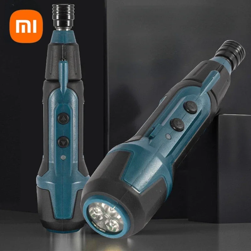 Xiaomi-chave de Fenda Elétrica Longsa Mini Parafuso de Desmontagem Ferramenta Elétrica Multifuncional Doméstica Iluminação Led Carregamento Usb 3.6v