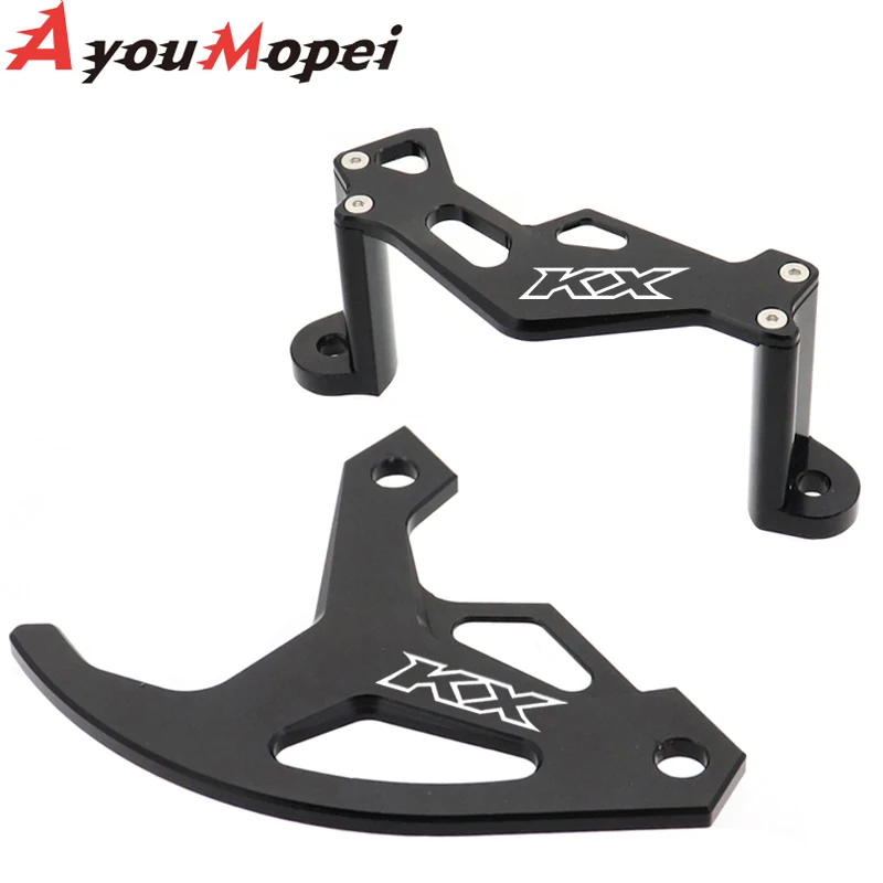 Dla KAWASAKI KX250 KX 250 2019-2021 KX250F KX 250F 2004-2018 Motocykl KX LOGO CNC Tylny zacisk hamulca Osłona osłony Zestaw ochronny — zdjęcie 5