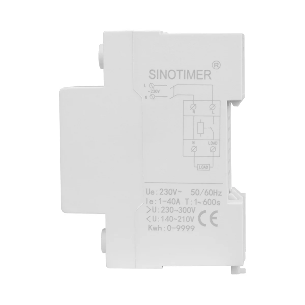 SINOTIMER SVP-719 Adjustable Self-Compound Intelligent Overvoltage Protector Current Limiting Delay with Power Display