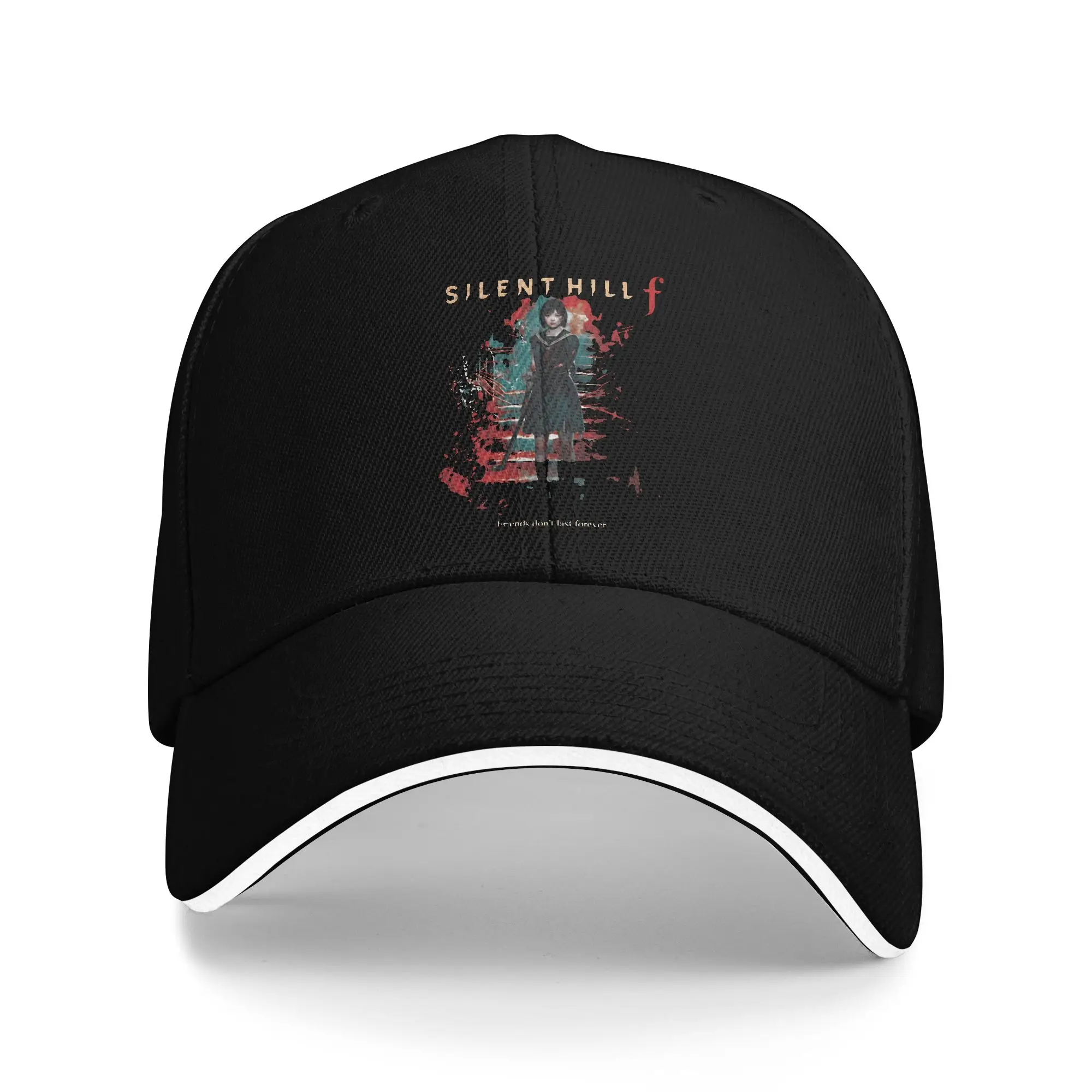 Silent Hill f Horror Tsuneki Kotoyuki Game Baseball Caps Hip Hop  Sandwich Hat Unisex Style Breathable Sun Hat Fishing