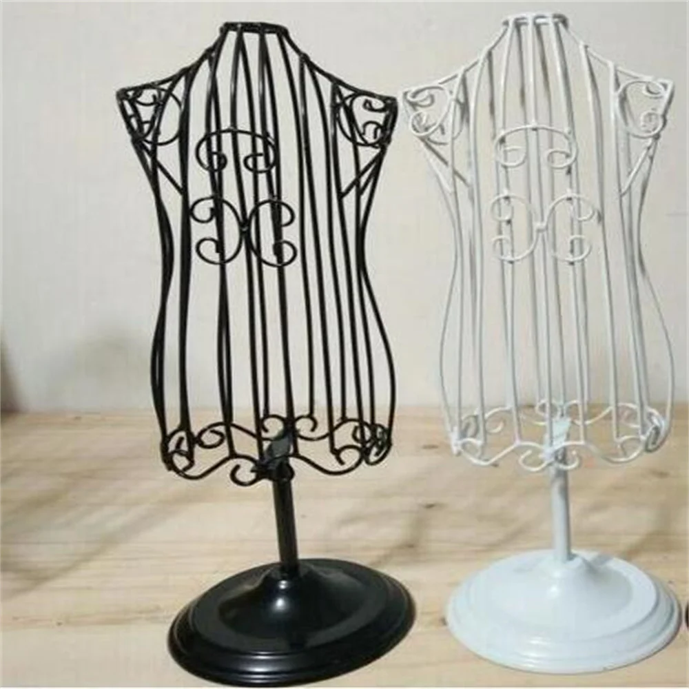 White Metal Sewing Mannequins, Body Model, Clothes Display Hangers, Child Attractive Supplies, 1Pc, M00476