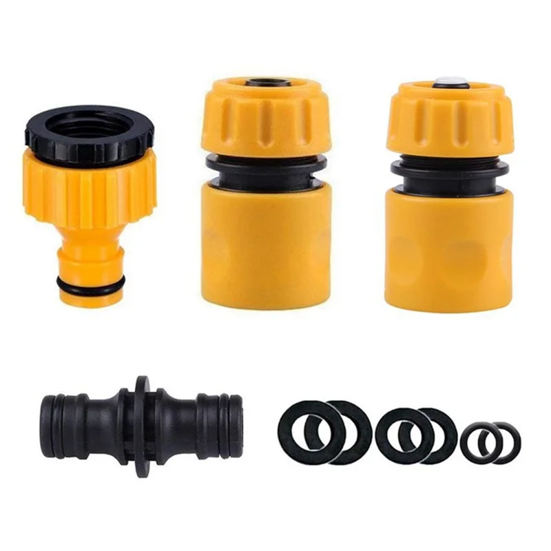 

ABRB-20PCS Garden Hose Connector Extender Hose Quick Connector Kit Connector Hose End Connector Hose Connector