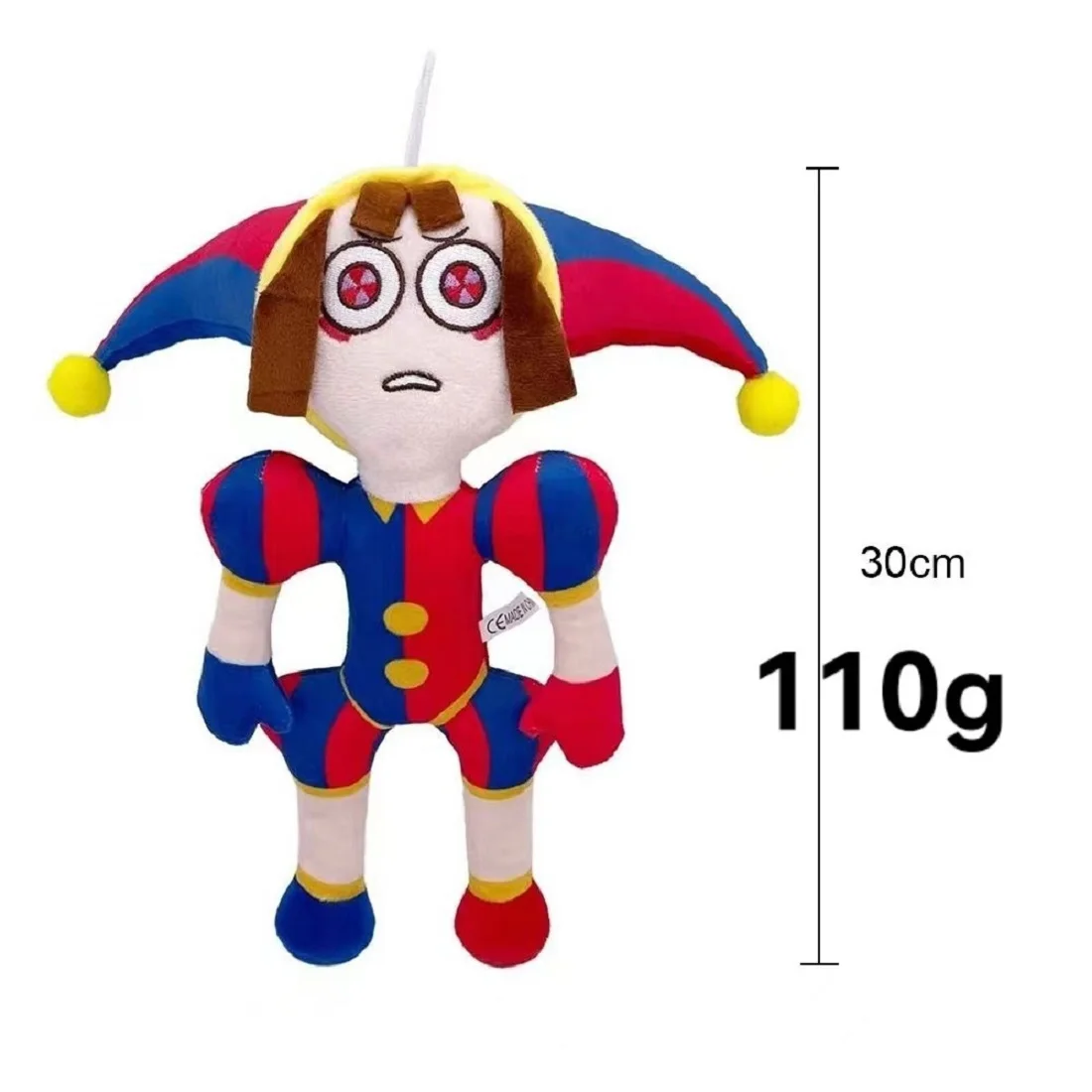 Heet De Verbazingwekkende Digitale Circus Pluche Pomni Jax Anime Cartoon Plushie Pop Speelgoed Theater Konijn Pop Gevulde Kerstcadeaus