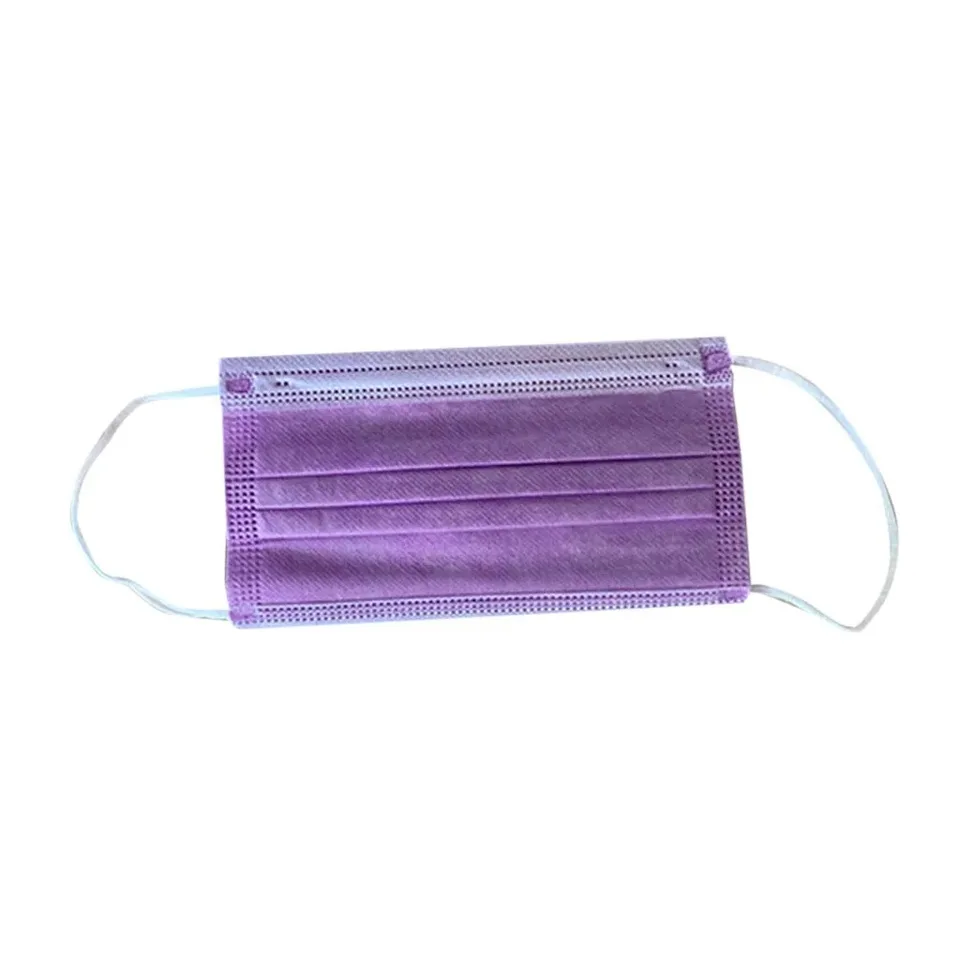50PCS Women Man Solid Mask Disposable Face Mask 3Ply Ear Loop Anti-PM2.5 Mask, image 6