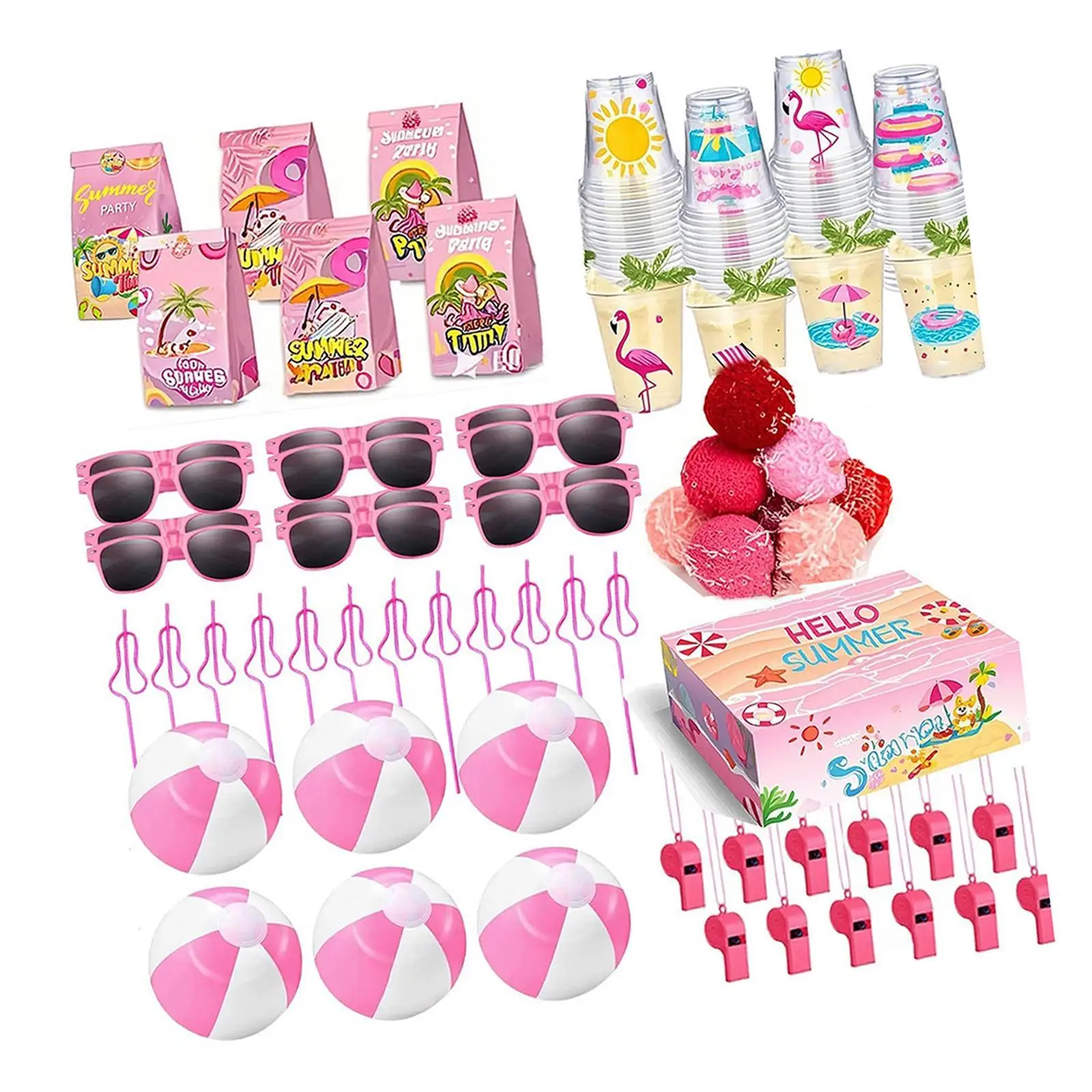 

Beach Pool Party Favors Cups Beach Pool Toys for Backyard for Summer Outdoor